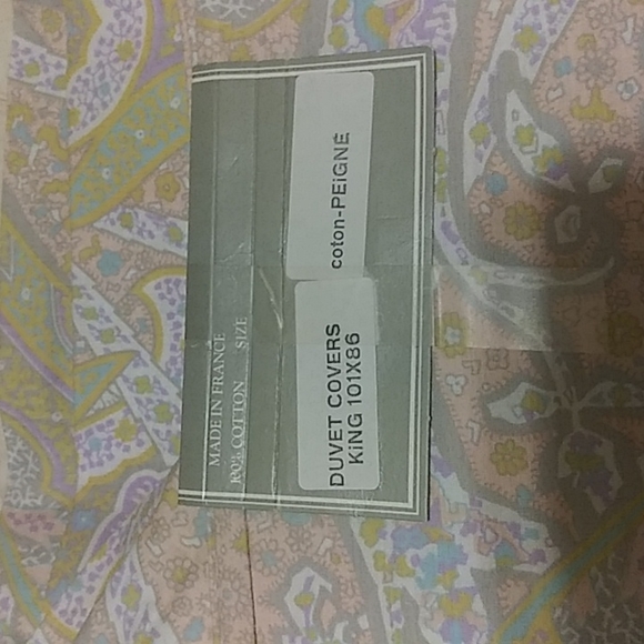 NWT OLIVIER DESFORGES 5 PC KING DUVET SET - Picture 8 of 9